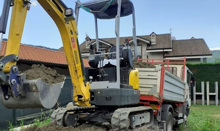 Edilmateriali Villar Perosa Consegna in cantiere